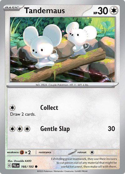 Tandemaus 166/193 — Paldea Evolved