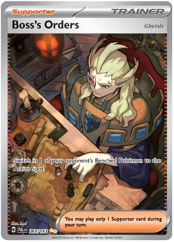 Boss's Orders 265/193 — Paldea Evolved