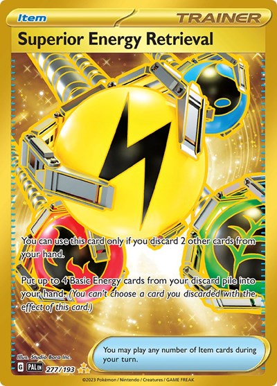 Superior Energy Retrieval 277/193 — Paldea Evolved