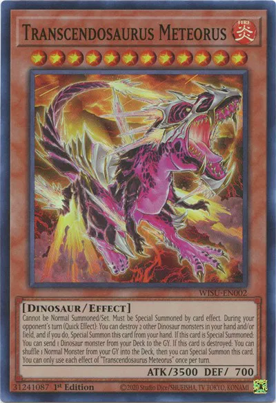 yugioh wild survivors cards Booster Pack Summoning Grounds Giant Dinosaurs that evolved to use different types of Summoning techniques The 10 Cards Everybody Wants