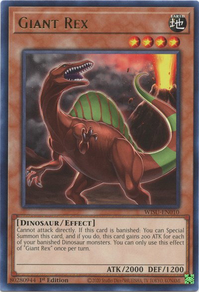 yugioh wild survivors cards WISU-EN009 - Ultimate Conductor Tyranno - Rare - Effect Monster