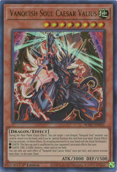 Vanquish Soul Caesar Valius WISU-EN021