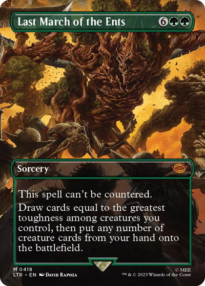 Last March of the Ents (Borderless) 