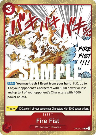 Fire Fist OP03-018