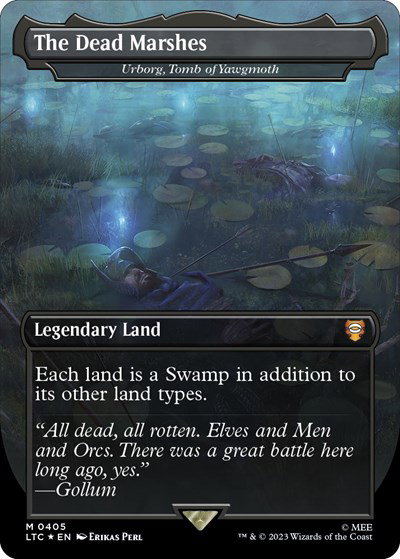 The Dead Marshes - Urborg, Tomb of Yawgmoth (Surge Foil) 