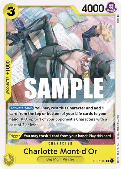 one piece tcg big mom starter deck Power Mochi [Starter Deck: Big Mom Pirates] Damaged main image 0