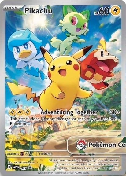 Pikachu (Pokemon Center Exclusive) 