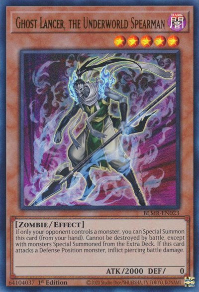 Ghost Lancer, the Underworld Spearman BLMR-EN023