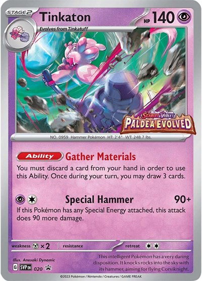 Tinkaton (Prerelease) 020 — Scarlet & Violet Promo