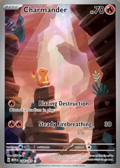 Charmeleon - SV2a Pokémon 151 - 169/165 AR (Art Rare) - TCG Vault Charmeleon - SV2a Pokémon 151 - 169/165 AR (Art Rare) - TCG Vault