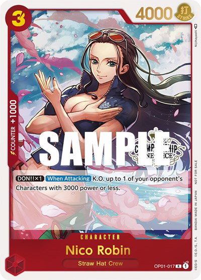 Nico Robin (Store Championship Participation Pack) 