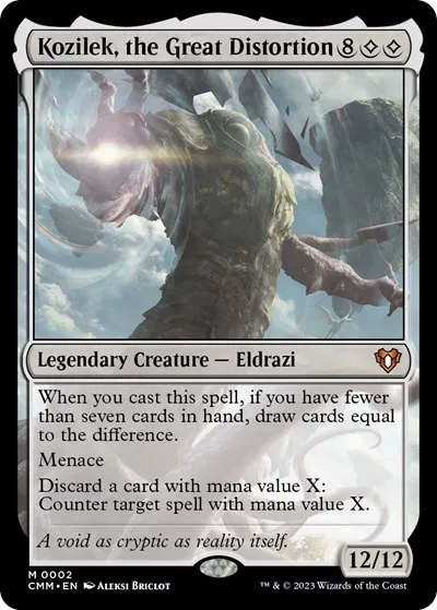 Kozilek The Great Distortion 2 Commander Masters Magic The kozilek-the-great-distortion-2-commander-masters-magic-the