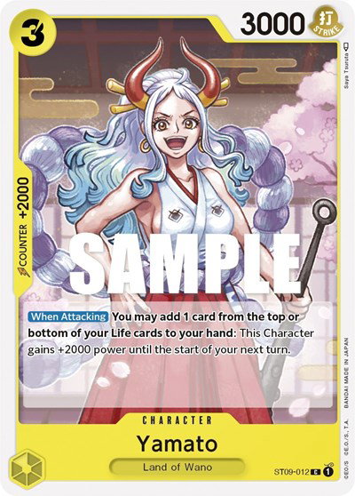 one piece tcg starter deck 9 One Piece Card Game Starter Deck Big Mom Pirates ST-07 main image 0