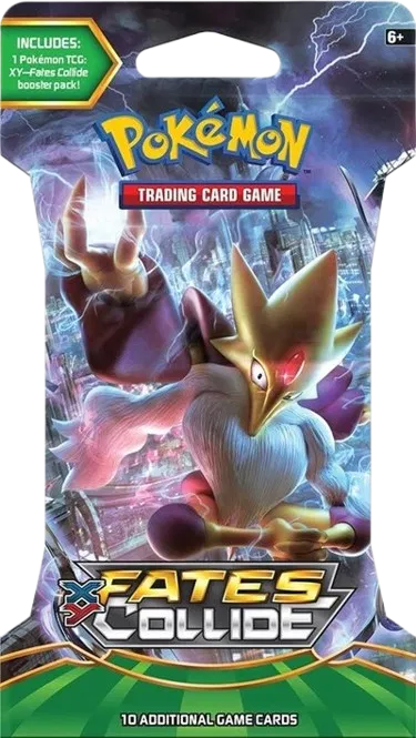 XY Fates Collide Sleeved Booster Pack (Mega Alakazam)