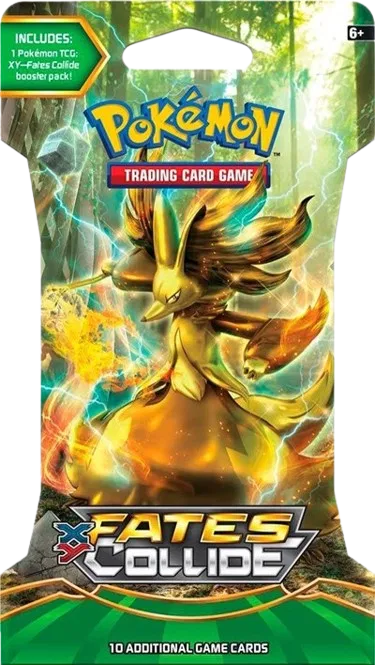 XY Fates Collide Sleeved Booster Pack (Delphox)