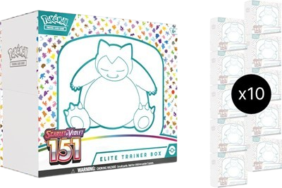 151 Elite Trainer Box Case 