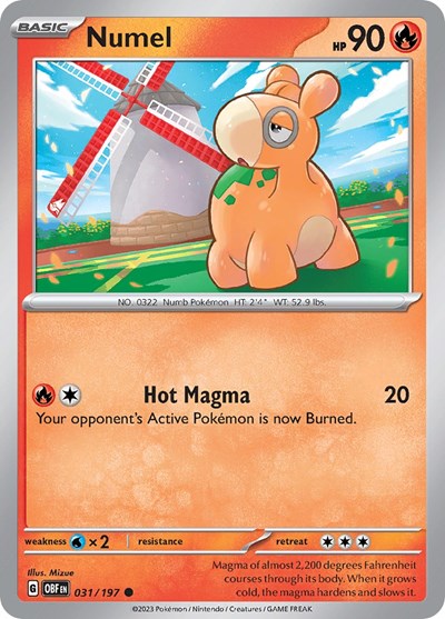 Numel 031/197 — Obsidian Flames
