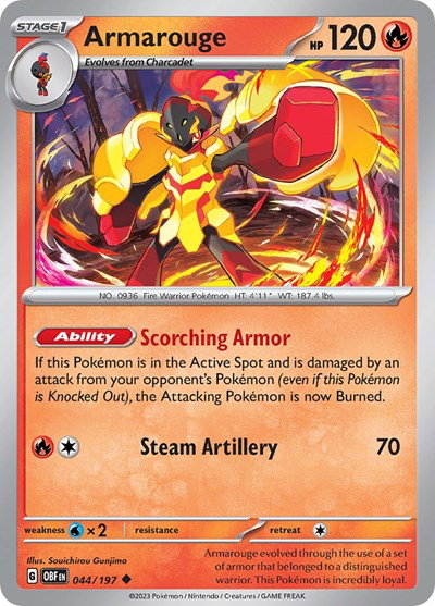 Armarouge 044/197 — Obsidian Flames