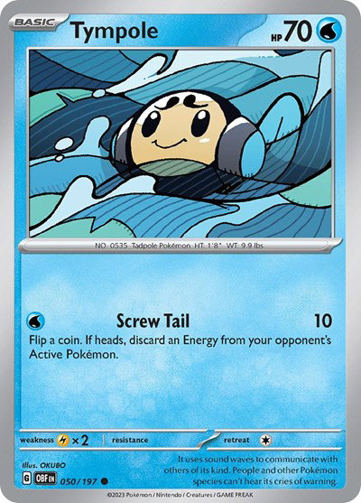 Tympole 050/197 — Obsidian Flames