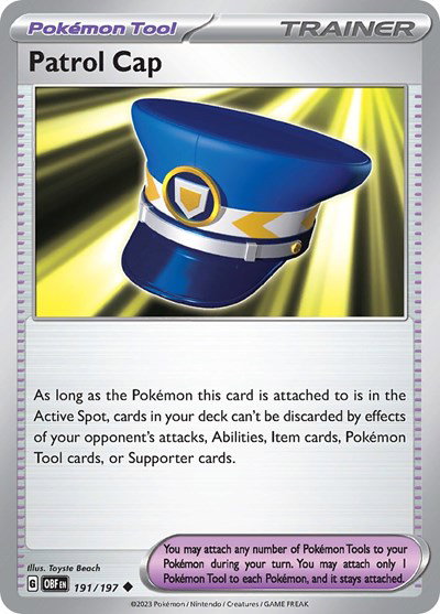 Patrol Cap 191/197 — Obsidian Flames
