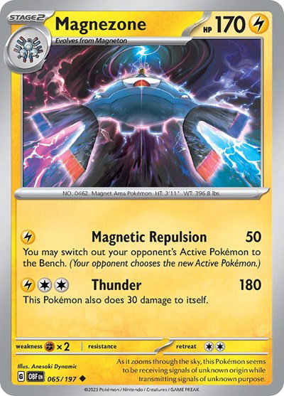 Magnezone 065/197 — Obsidian Flames