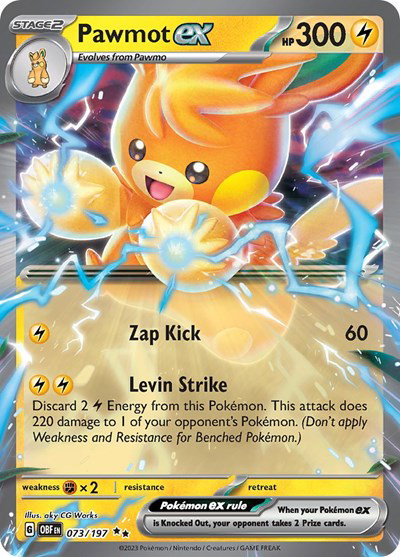 Pawmot ex 073/197 — Obsidian Flames