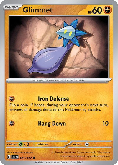 Glimmet 121/197 — Obsidian Flames