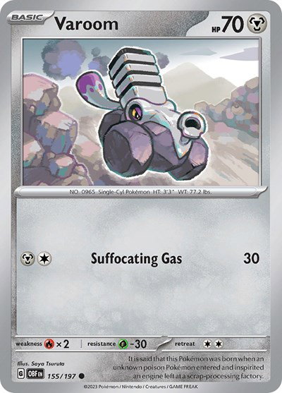 Varoom 155/197 — Obsidian Flames