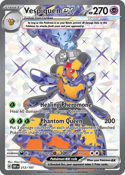 Vespiquen ex 212/197 — Obsidian Flames