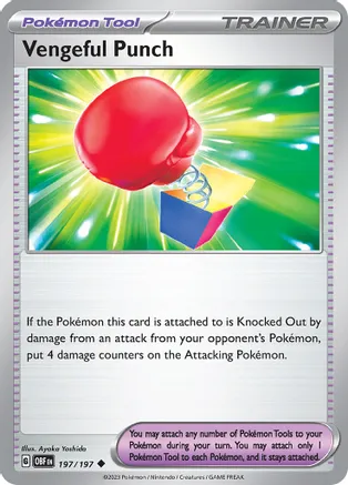 Vengeful Punch 197/197 — Obsidian Flames