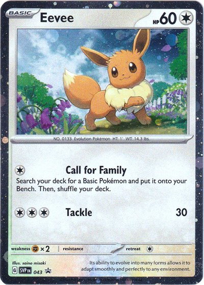 Eevee 043 — Scarlet & Violet Promo