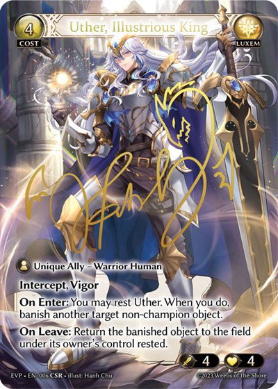 2022 Promotional Cards - Grand Archive Card List and Prices