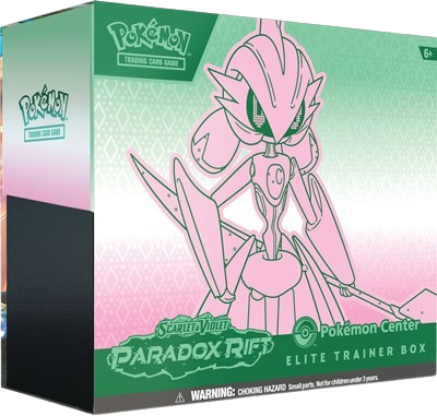 Paradox Rift Pokemon Center Elite Trainer Box (Exclusive) [Iron Valiant]