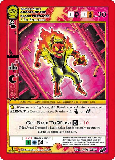 Sarah Good Seance 1st Edition MetaZoo Card - Gold Rare, Sealed Deck, NM/Mint