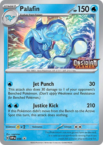 Palafin (Prerelease) 036 — Scarlet & Violet Promo