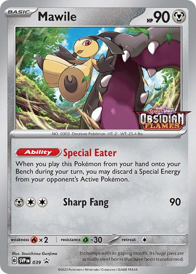 Mawile (Prerelease) 039 — Scarlet & Violet Promo