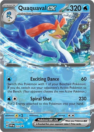 Quaquaval ex 035 — Scarlet & Violet Promo