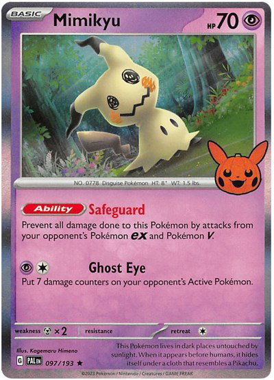 Mimikyu 097/193 — Trick or Trade BOOster Bundle 2023