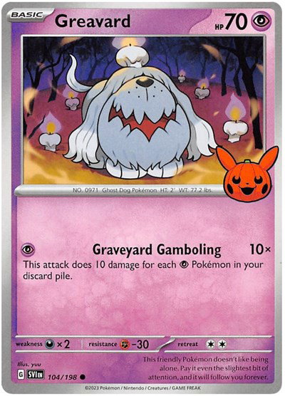Greavard 104/198 — Trick or Trade BOOster Bundle 2023
