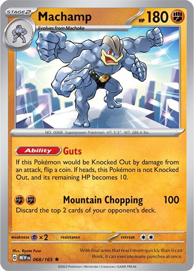 Machamp 068/165 — SV: 151