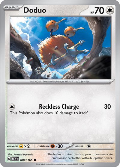 Doduo 084/165 — SV: 151