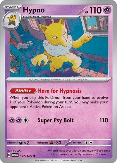 Hypno 097/165 — SV: 151