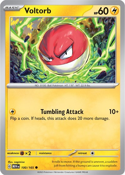 Voltorb 100/165 — SV: 151