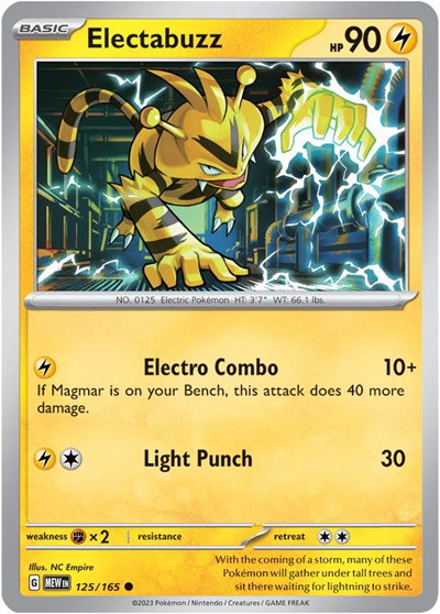 Electabuzz 125/165 — SV: 151