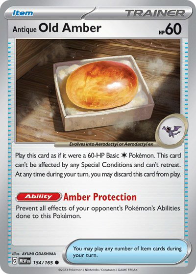 Antique Old Amber 154/165 — SV: 151