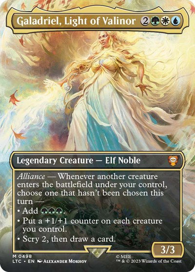 Galadriel, Light of Valinor (Borderless) 