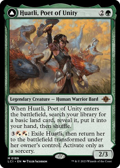 Huatli, Poet of Unity - 189 - The Lost Caverns of Ixalan Magic: The ...