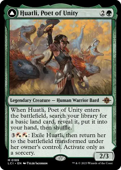 Huatli, Poet of Unity - 189 - The Lost Caverns of Ixalan Magic: The ...