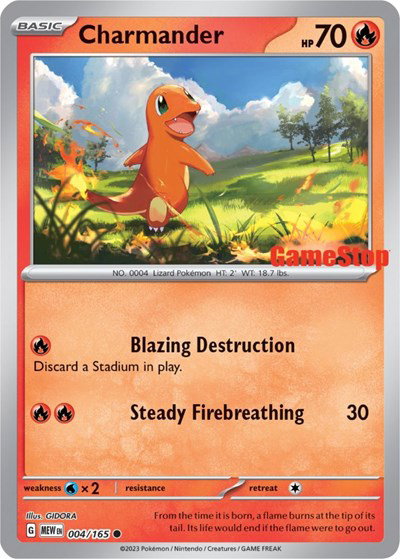 Charmander (GameStop Exclusive) 