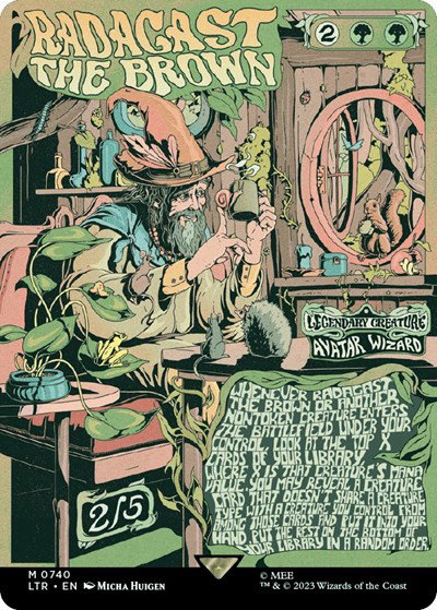 Radagast the Brown (Borderless Poster) 